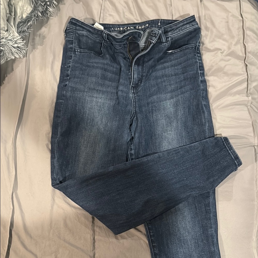 American Eagle Outfitters Blue Skinny Jeans